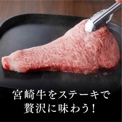 最高賞内閣総理大臣賞受賞!!5等級! 宮崎牛サーロインステーキ 400g(川南町)