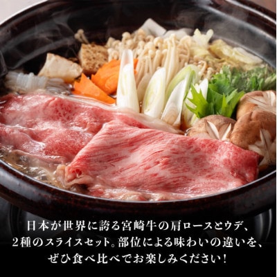 最高賞☆内閣総理大臣賞受賞!宮崎牛赤身霜降りすきしゃぶ2種 1.2㎏