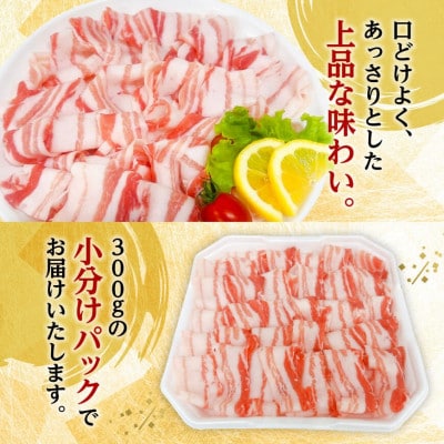 【小分け】宮崎県産豚肉バラしゃぶ2.4kg(川南町)