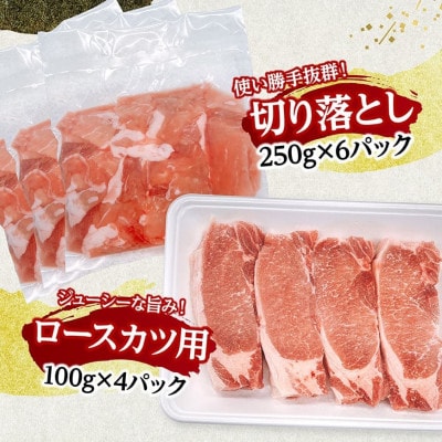 宮崎県産豚肉5種　3.2kg(川南町)