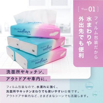 ソフトパックティッシュ　5個パック(コンパクト)×24セット(120個) 