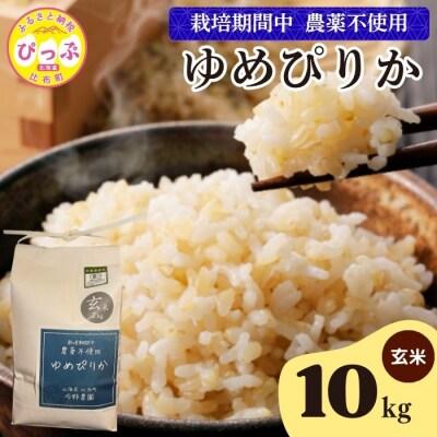令和7年産 今野農園 ゆめぴりか 玄米10kg【ピリカ(株)】