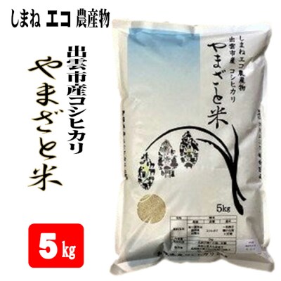 しまねエコ農産物【令和8年産】出雲市産コシヒカリ　やまざと米