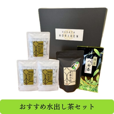 おすすめ水出し茶セット【八女茶】.BC021