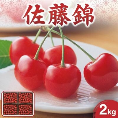 さくらんぼ(佐藤錦)2kg　0021-2603