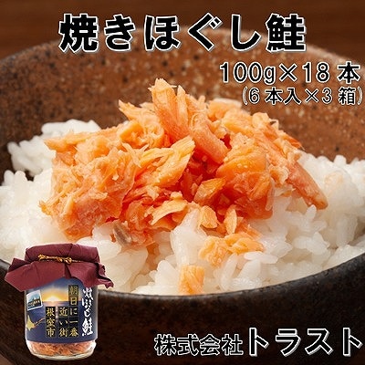 焼きほぐし鮭 (鮭フレーク) 100g×18本 B-46008