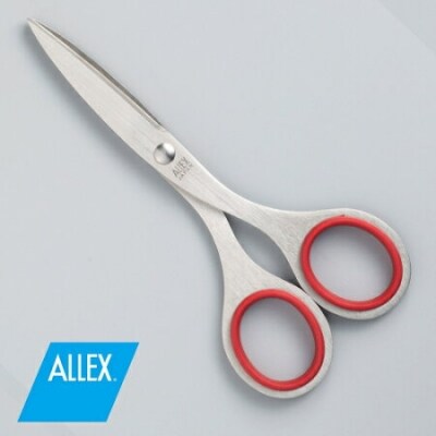 H7-161 ALLEX 事務用はさみ(小)【レッド】( S-135 11101R)