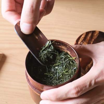 角館樺細工《樺細工 八柳》 茶さじ 桜 ゆうパケット 角館工芸協同組合|02_kdk-400901