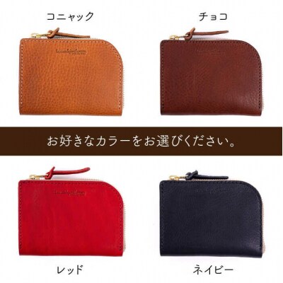 【L字ファスナー】コンパクト 財布 LADIES&GENTLEMEN [ADK037]