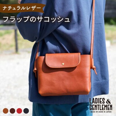 フラップのサコッシュ LADIES&GENTLEMEN [ADK043]