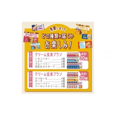 クリーム玄米ブラン　アソート　20個入り