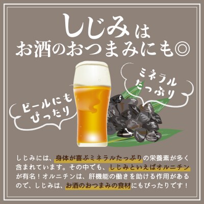 津軽十三湖産 大粒しじみ1.6kg (冷凍・砂抜き済)