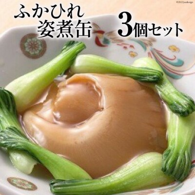 ふかひれ姿煮缶　3個セット [石渡商店 宮城県気仙沼市 20563460]
