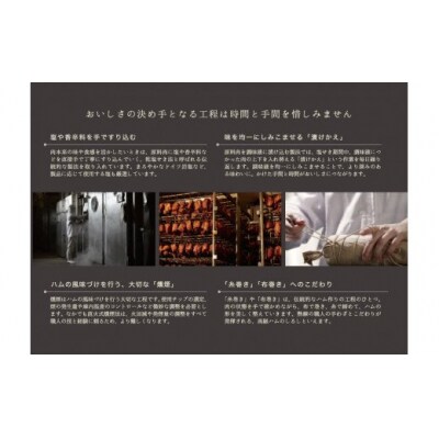 大山ハムお取り寄せ人気商品3種4品詰め合わせ(J-001)