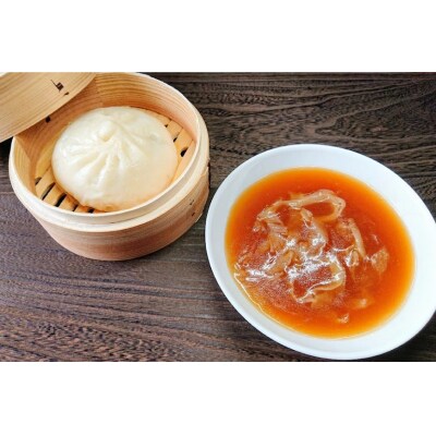 気仙沼産ふかひれ三昧『福』セット ふかひれスープ & 饅頭 [SUNPLUS 20563907]