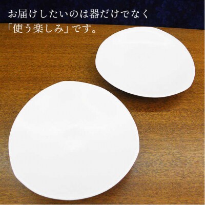 有田焼 白磁 真珠色の輝き 食器7点セット(大皿/中皿/お碗/汁椀)【伊都桃山窯】[AKB022]