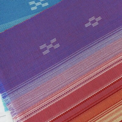 八重山みんさー織 プレイスマット 太陽綾