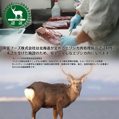 エゾシカ肉の缶詰3種×各2個セット