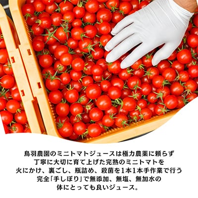 鳥羽農園の手しぼりミニトマトジュース