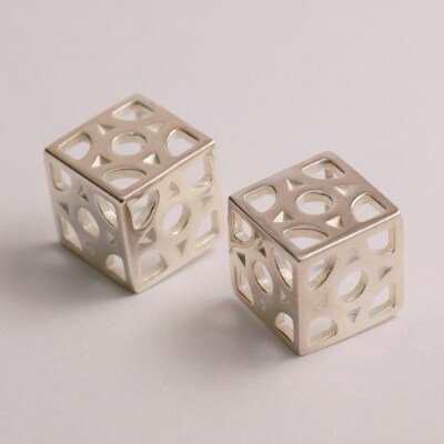 限定【沖縄ジュエリー】Hana Akari Silver Earrings