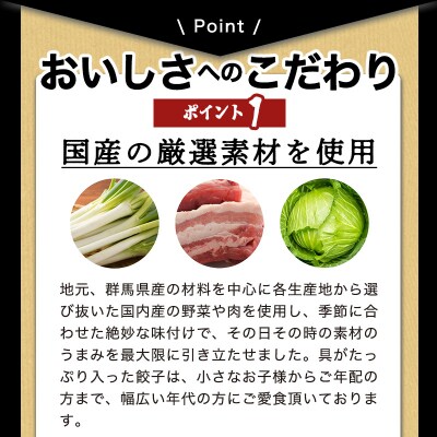 おざわの上州冷凍餃子25個入り【5】
