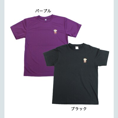 みどり市キャラクター「みどモス」ポロシャツ&Tシャツ【ボッチャ刺繍】【41】