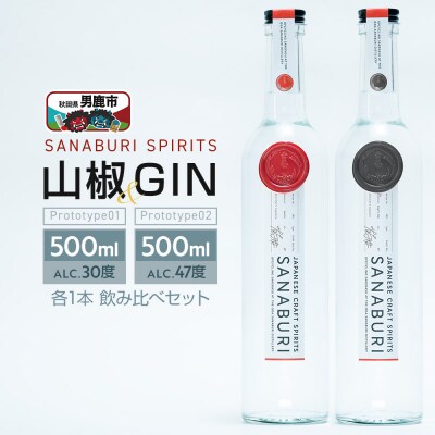 SANABURI スピリッツ&ジン 2種飲み比べセット|23_snb-030201