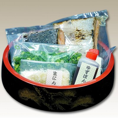 定期便 4ヵ月 岡山 名物 - さけのたたき ( 鮭のたたき ) 5人前 [NO5765-1451]