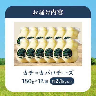 《スペシャル満腹セット!!》なまらたっぷりカチョカバロ180g×12個_H0003-123