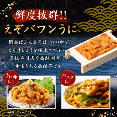 【鮮度抜群!生ウニ】生うに折60g F4F-3207
