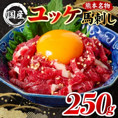 国産 熊本肥育 ユッケ 合計250g (50g×5パック)_298-6819