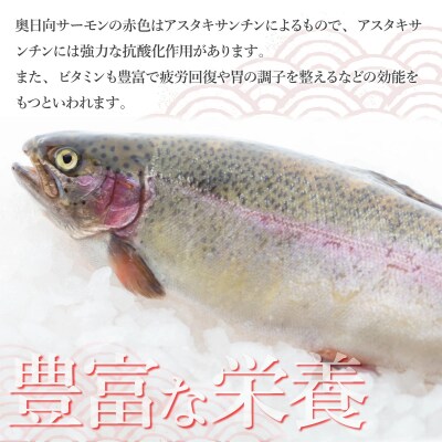 【ふるさと納税】奥日向サーモン フィレ2枚とアラ1パック　魚 海鮮 ご当地サーモン 西米良村 