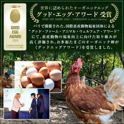 ＜通常便＞オーガニック卵「お多福たまご」(計30個・10個入×3P)【お多福たまご】K-173-A