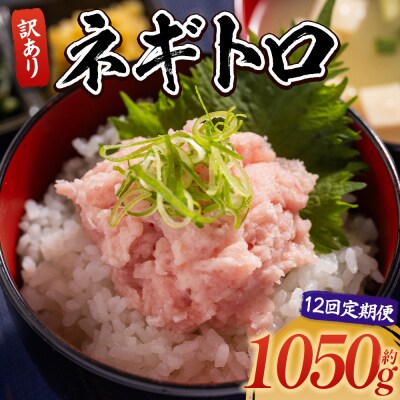 【定期便】ネギトロ丼にも 訳ありネギトロ 小分け まぐろ セット 計1050g Wda-0027
