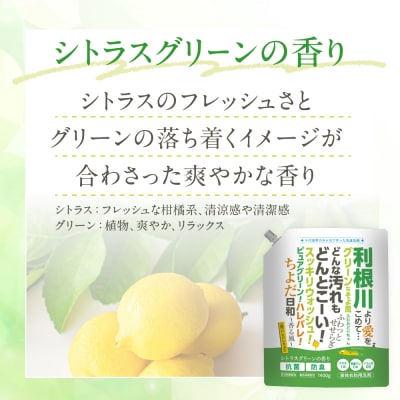 家庭用 液体洗濯用洗剤 計8,400g(1,400g×6袋)ハレバレちよだ ch024-007