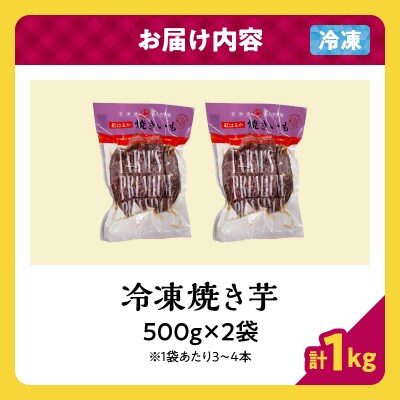 紅はるかの冷凍焼き芋(計1kg)_H0049-103