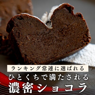 【小麦粉不使用】濃厚ガトーショコラ ミニ ベルギー産クーベルチュール しっとり おすすめスイーツ