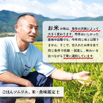 【令和7年産】ごはんソムリエが厳選 白米 さがびより 10kg(H063158)