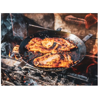 [TSR01]フェニックスライズのフライパン「鉄皿」