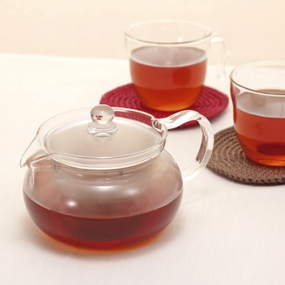 HARIO 茶茶急須 丸 450ml[CHJMN-45T] | ハリオ 耐熱 ガラス _BE82