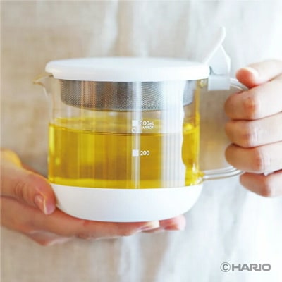 HARIO ガラスのコンパクトオイルポット GOP-300-W | ハリオ 耐熱 _FI82