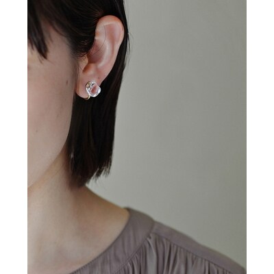 HARIO イヤリング フロート[HAA-FT-E] | 耐熱 ガラス アクセサリー _FM76