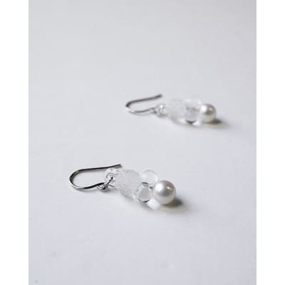 HARIO ピアス グレアFP HAFP-GL-P | 耐熱 ガラス アクセサリー _FU03