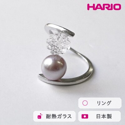 HARIO リング ブライトカラー FP HAFP-BC-R | 耐熱 ガラス _FU13
