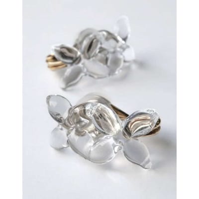 HARIO イヤリング ラフィネ HAP-RFB-E | 耐熱 ガラス アクセサリー _FU18