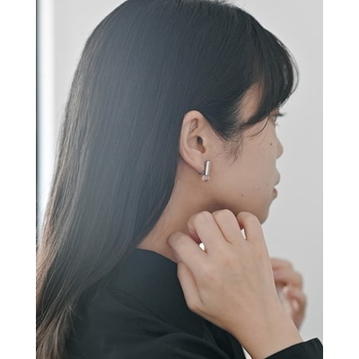 HARIO イヤリング セン HANS-SN-E-NF | 耐熱 ガラス アクセサリー _FU27