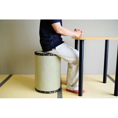 古河市のたたみ職人が作る畳椅子 高さ50cm | 古河市 畳 職人 畳店 いす イス _EA07