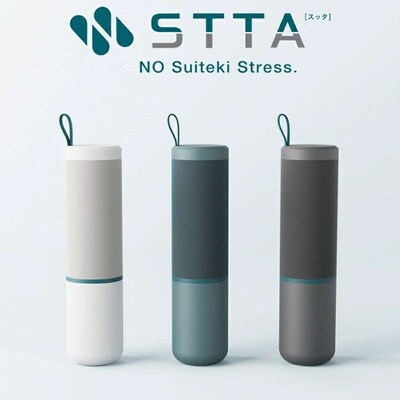 【ライトグレー】STTA スティックタイプ | タオル 吸水 水滴 携帯 手軽 日用品 _BW07