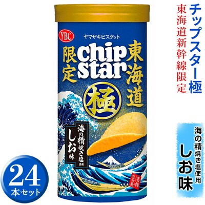 チップスター極 東海道新幹線限定 海の精焼き塩使用しお味 24本セット | 菓子 _FA02