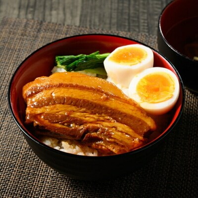 豚肉の甘露煮詰合せ(肩ロース・豚バラ:110g×各3 )常陸の輝き【古河ブランド認証品】 _BC08